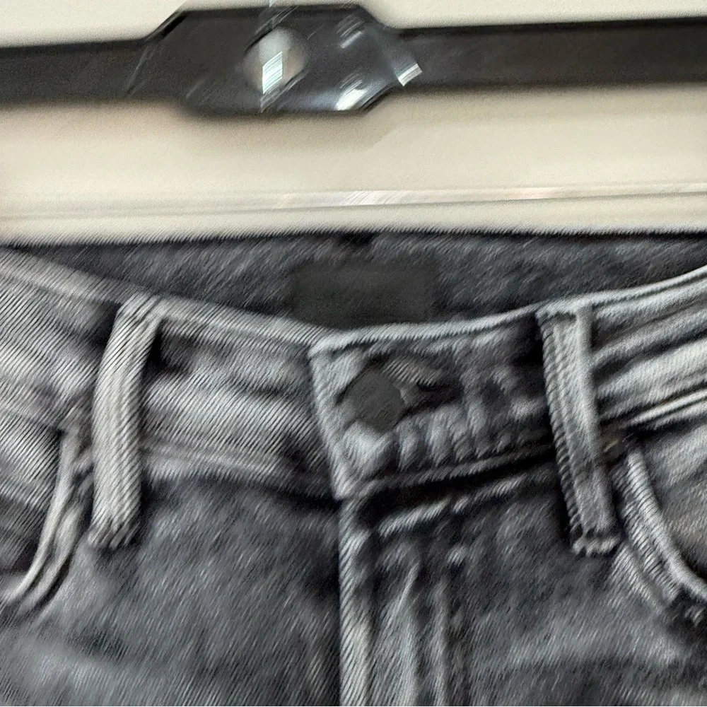 Mother Jeans High Waisted Rascal Ankle Snippet in Train Stops
